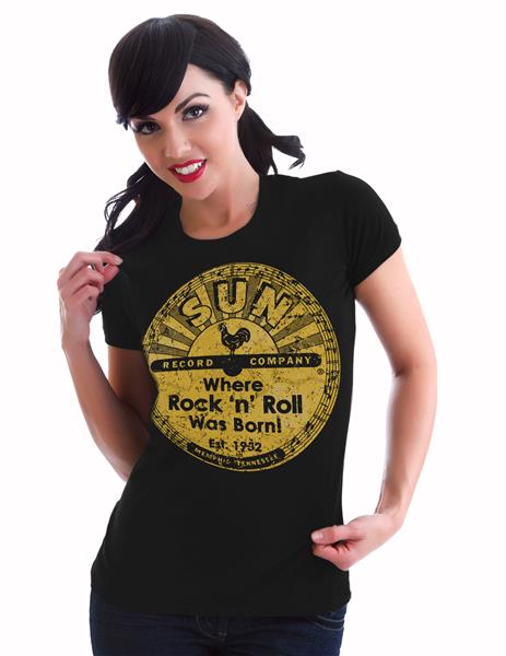 Girl-Shirt Steady - Sun Records Distressed