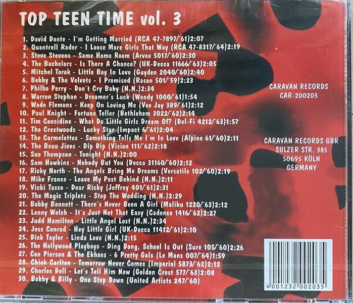 CD - VA - Top Teen Time Vol. 3