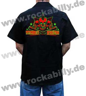 Workershirt King Kerosin - Psychobilly Revolution