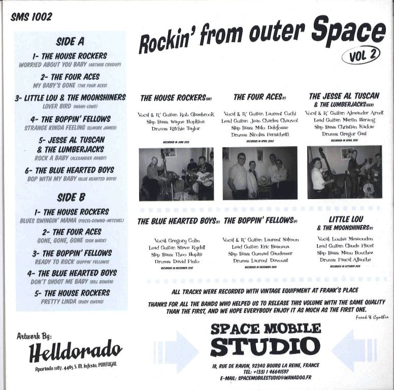 10inch - VA - Rockin' From Outer Space Vol. 2