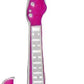 Halskette - Gitarre In Rosa Weiß