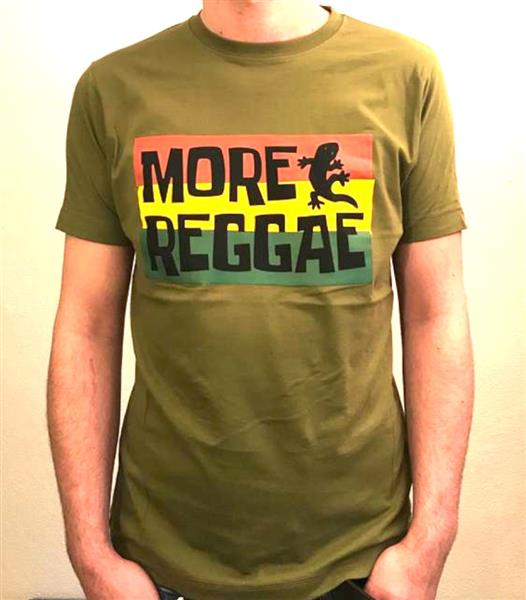 T-Shirt - More Reggae - oliv