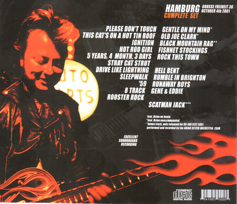 CD - 68 Comeback Special Brian Setzer - Rockabilly Dynamite in Hamburg