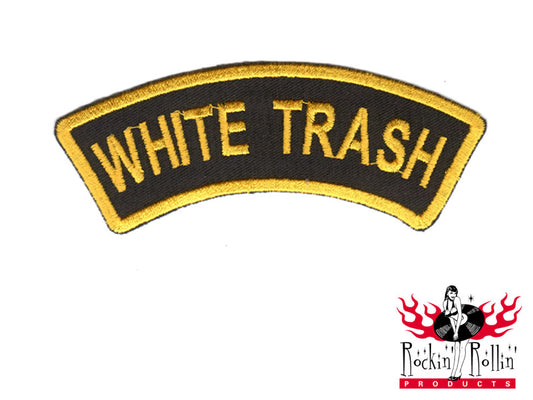 Aufnäher - White Trash
