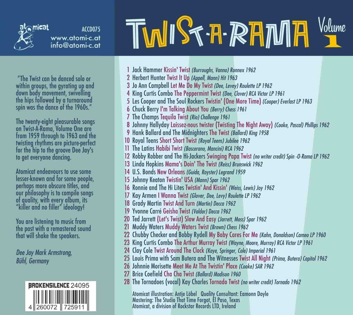 CD - VA - Twist-A-Rama Vol. 1