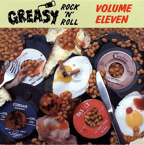 LP - VA - Greasy Rock And Roll Vol. 11