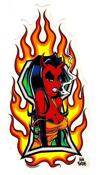 Alan Forbes Aufkleber - Temptress