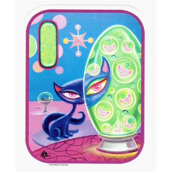 Aaron Marshall Aufkleber - Lava Kitty