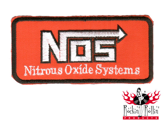 Hot Rod Aufnäher - Nos Nitrous Oxide Systems
