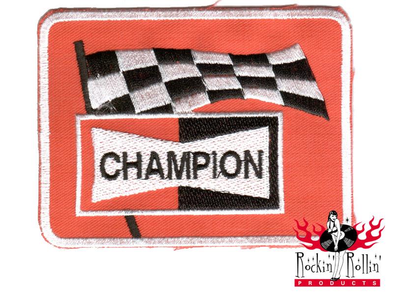 Hot Rod Aufnäher - Champion