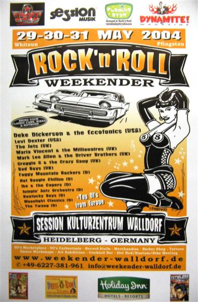 Poster - Walldorf Weekender 2004