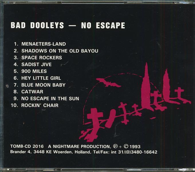 CD - Bad Dooleys - No Escape
