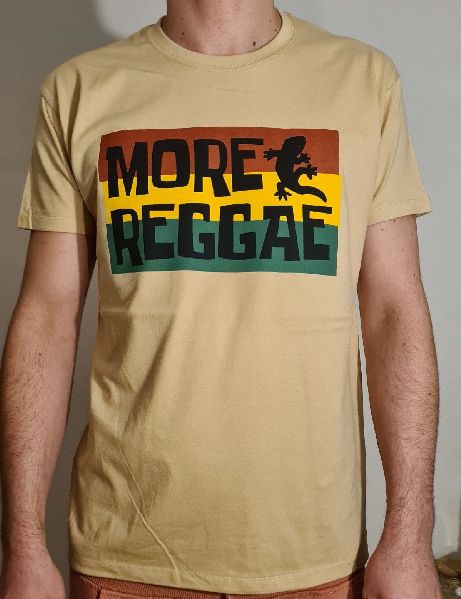 T-Shirt - More Reggae - sandfarben