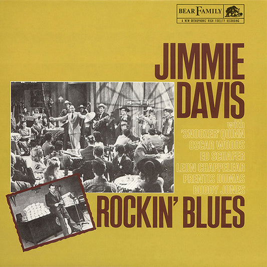 LP - Jimmie Davis - Rockin' Blues