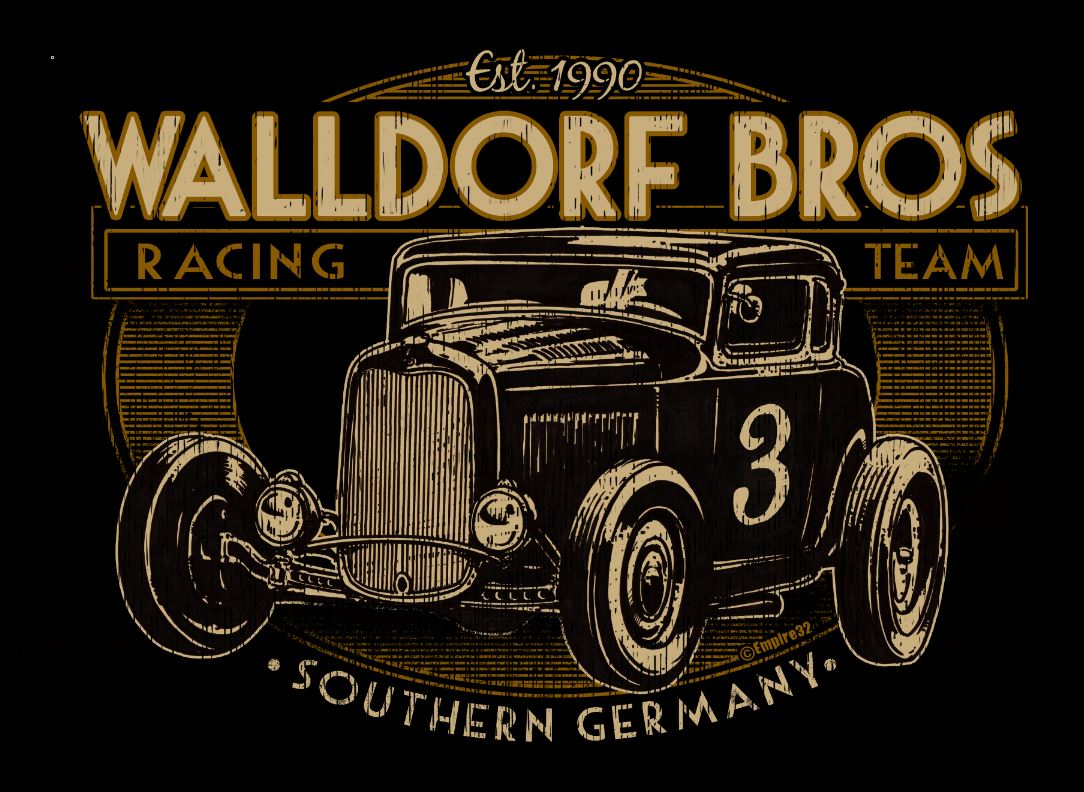 Workershirt - Walldorf Bros, Black