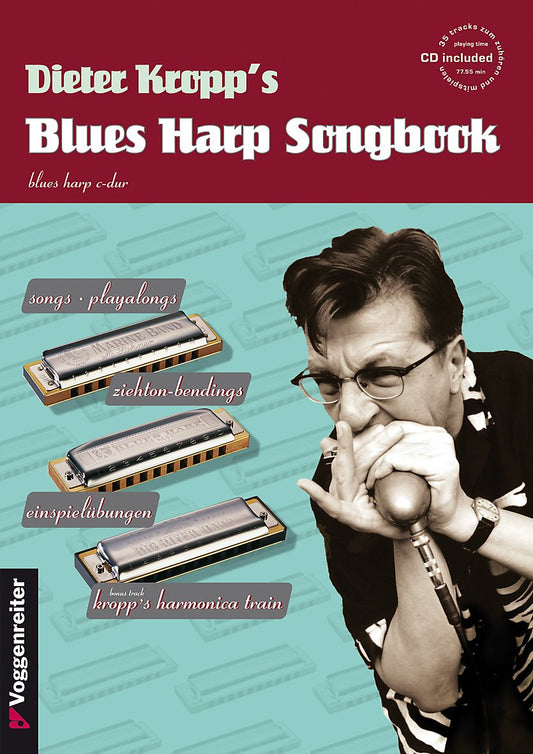 Buch - Dieter Kropp's Blues Harp Songbook + CD