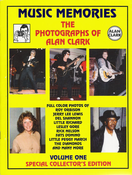 Buch - Music Memories - The Photographs of Alan Clark Vol. 1