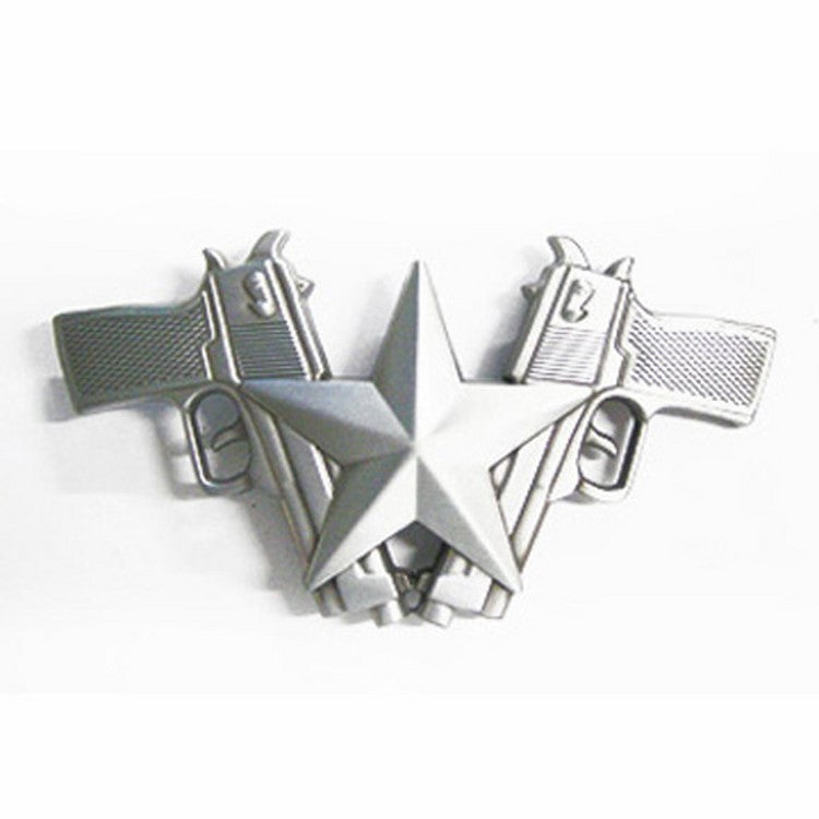 Gürtelschnalle - Gun And Star