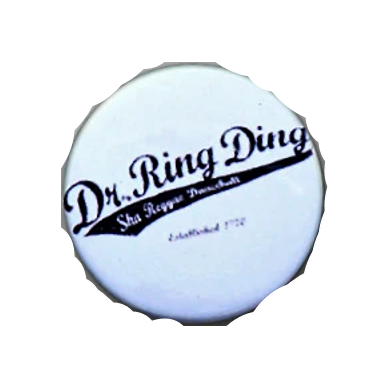 Button - Baseball, white