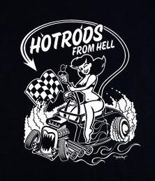 Girl-Shirt - Hot Rods From Hell