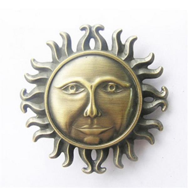 Gürtelschnalle - Flame Face