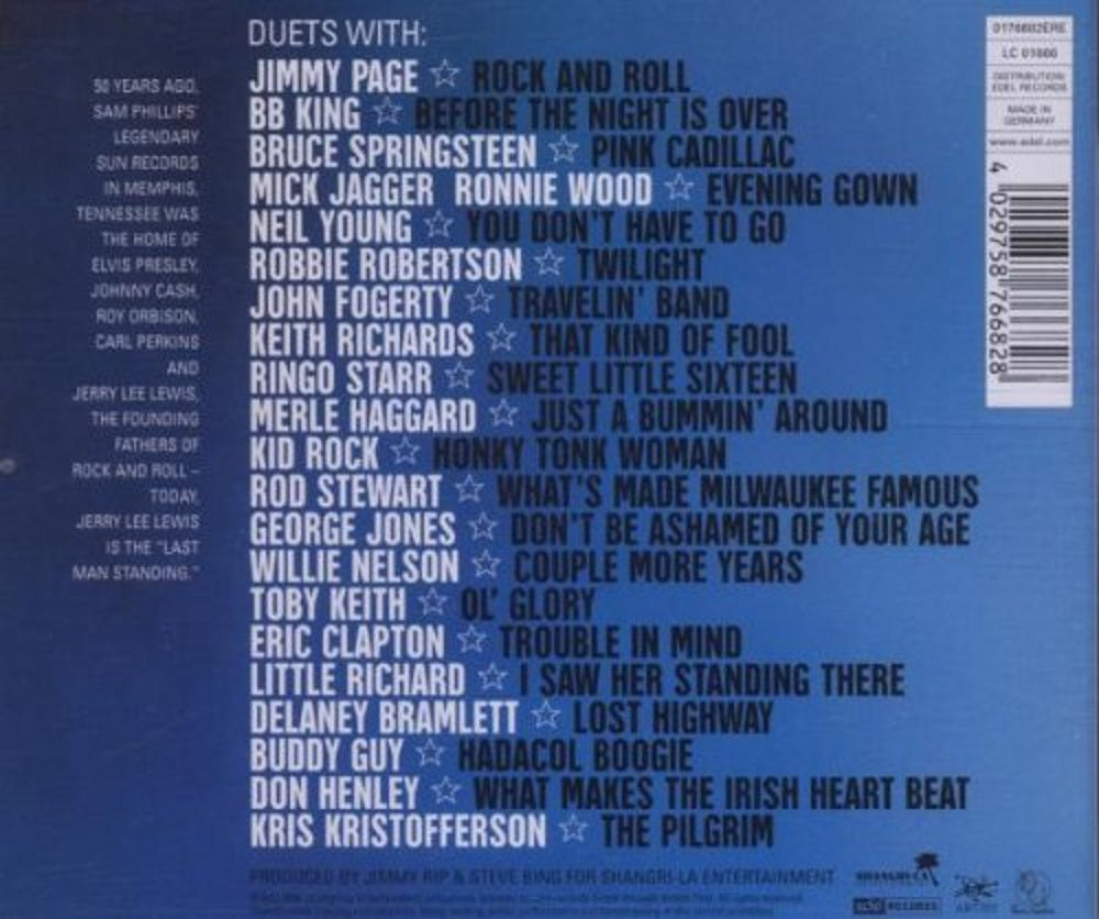 CD - Jerry Lee Lewis - Last Man Standing The Duets