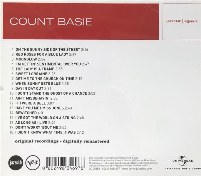CD - Count Basie - On The Sunny Side Of The Street