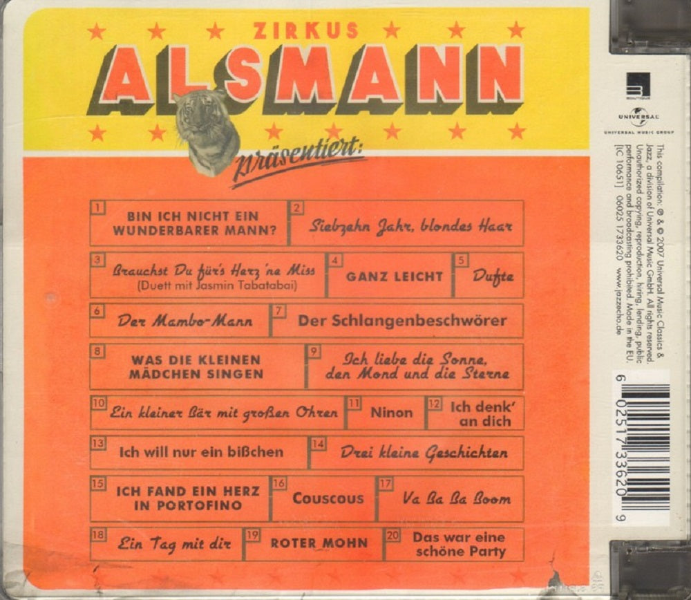 CD - Götz Alsmann - Zirkus Alsmann
