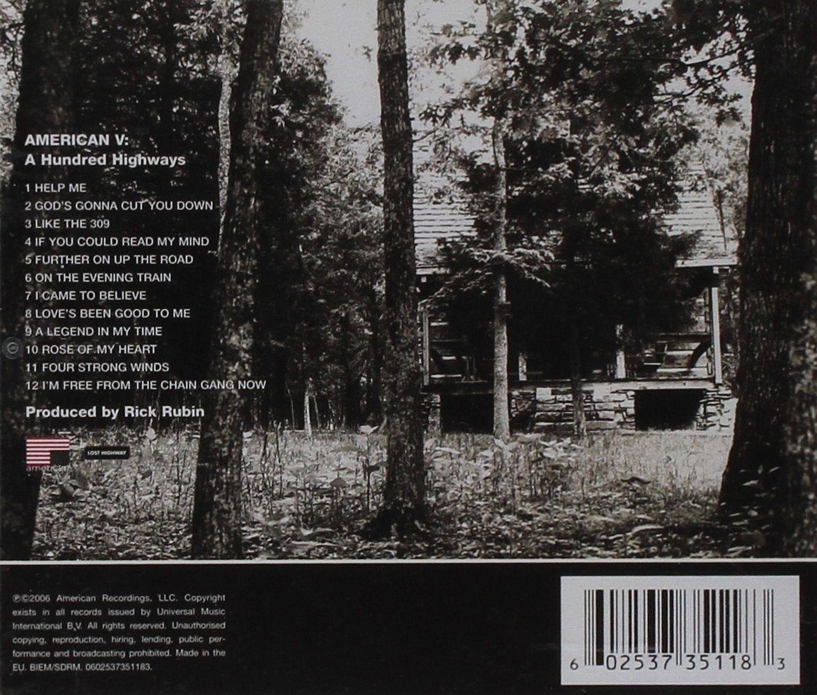 CD - Johnny Cash - American Recordings V: A Hundred Highways