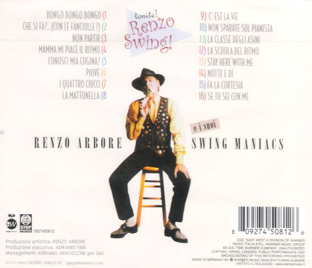 CD - Renzo Arbore - Renzo Swings!