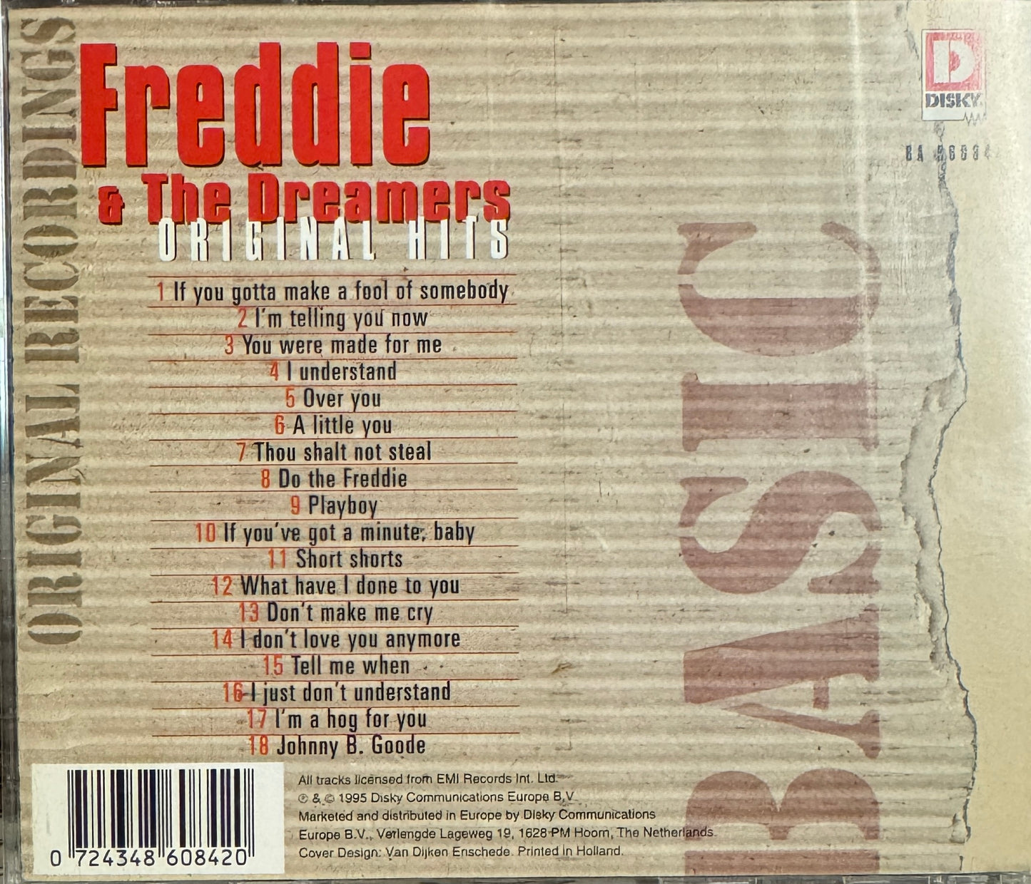 CD-2 - Freddie & The Dreamers - Original Hits