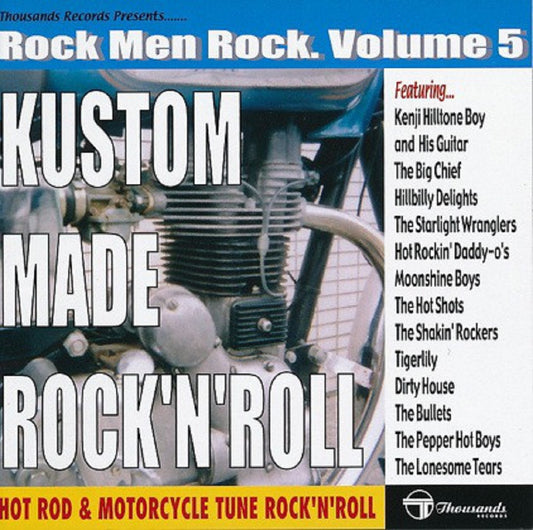 CD - VA - Rock Men Rock Vol. 5 - Kustom Made Rock'n'Roll