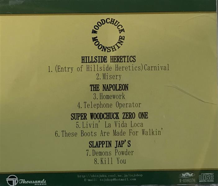 CD - Woodchuck Moonshine - Vol. 1