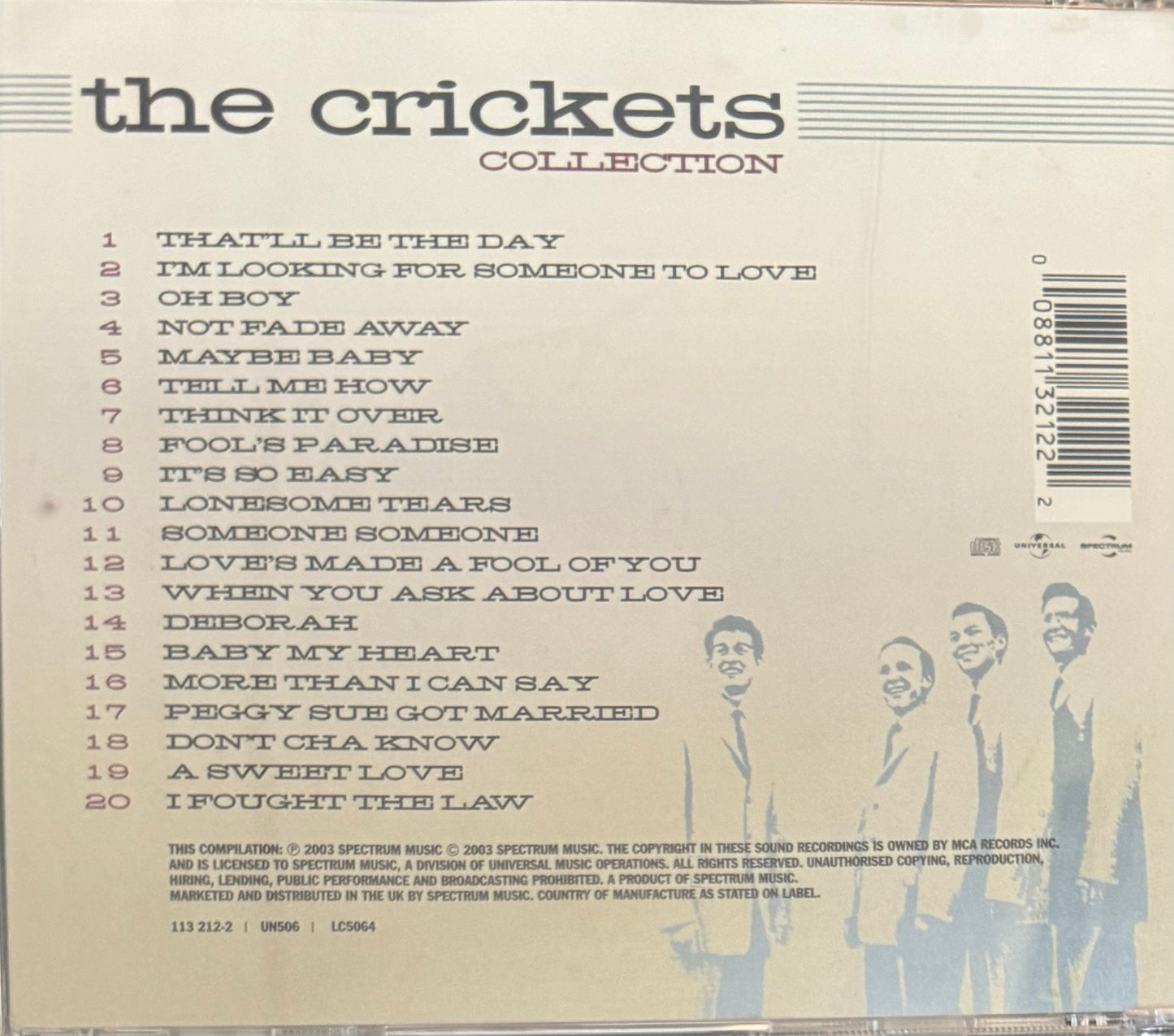 CD - Crickets - Collection