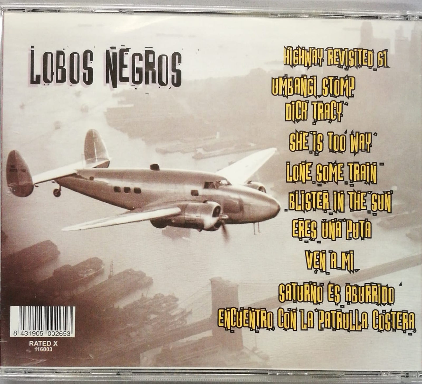 CD - Lobos Negros - Las Viejas Cintas Del Sotano