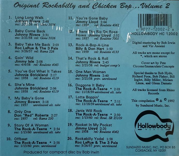 CD - VA - Rockin' In The Farmhouse - Original Rockabilly And Chicken Bop… Vo.2