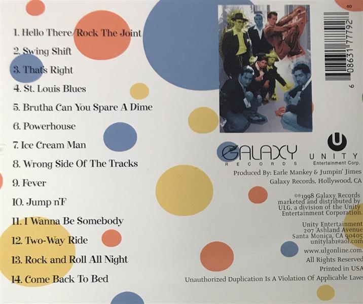 CD - Jumpin' Jimes - They Rock, They Roll, They Swing