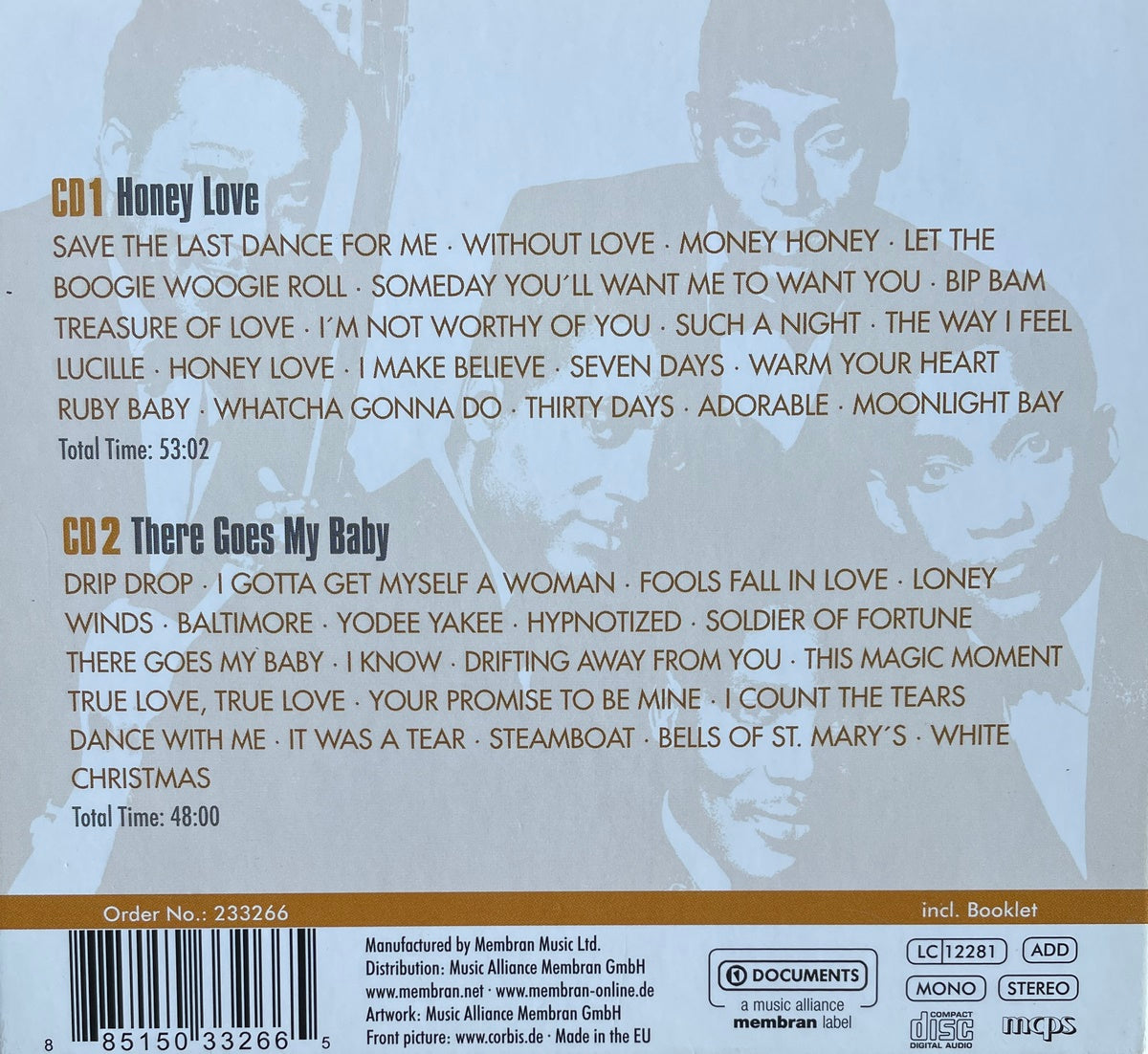 CD-2 - Drifters - Save The Last Dance For Me