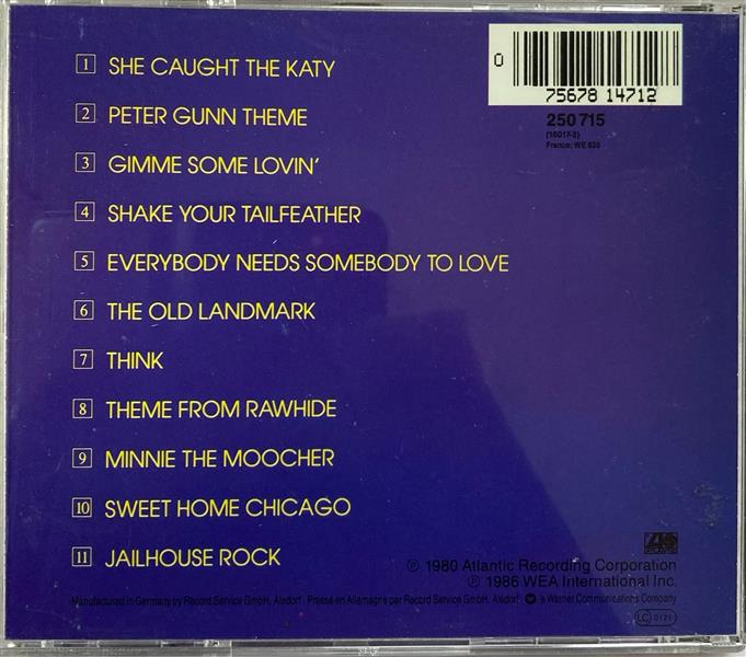 CD - Blues Brothers - The Blues Brothers Original Soundtrack Recording