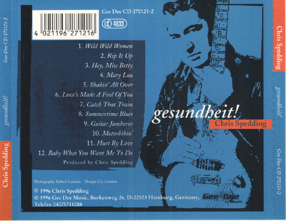 CD - Chris Spedding - Gesundheit