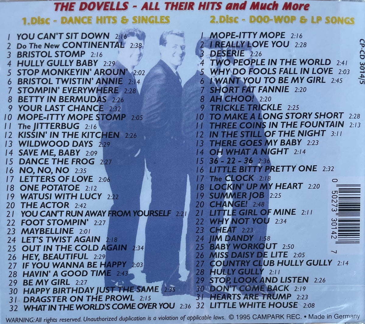 CD-2 - Dovells - All Their Hits And Much More