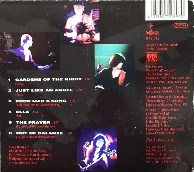 CD - Run - Live