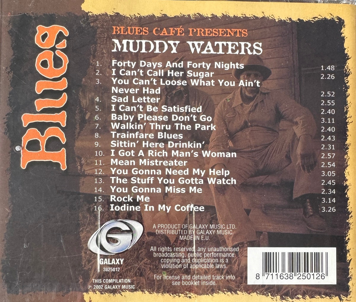 CD - Muddy Waters - Blues Cafe Presents