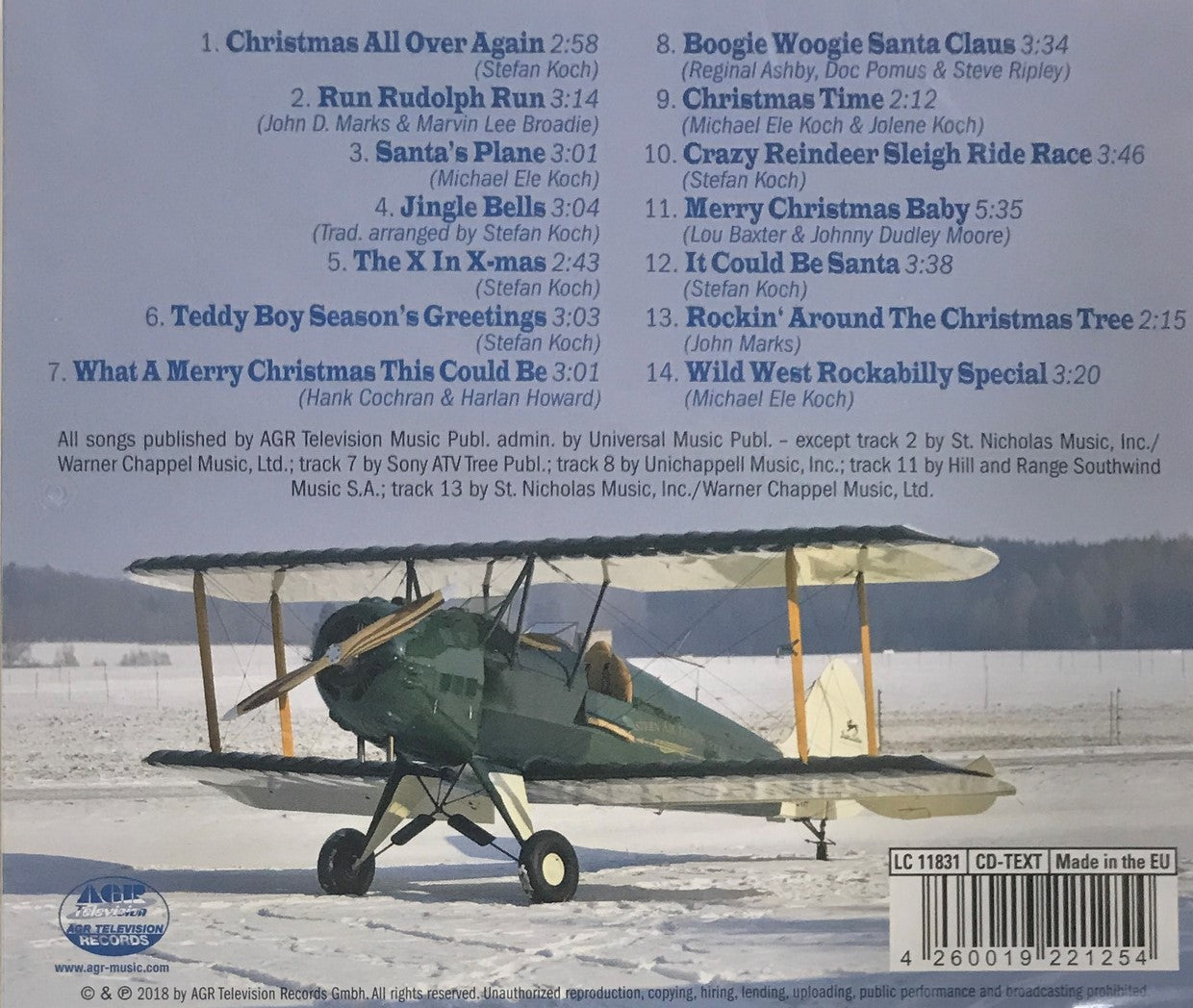 CD - LenneBrothers Band - Santa's Plane