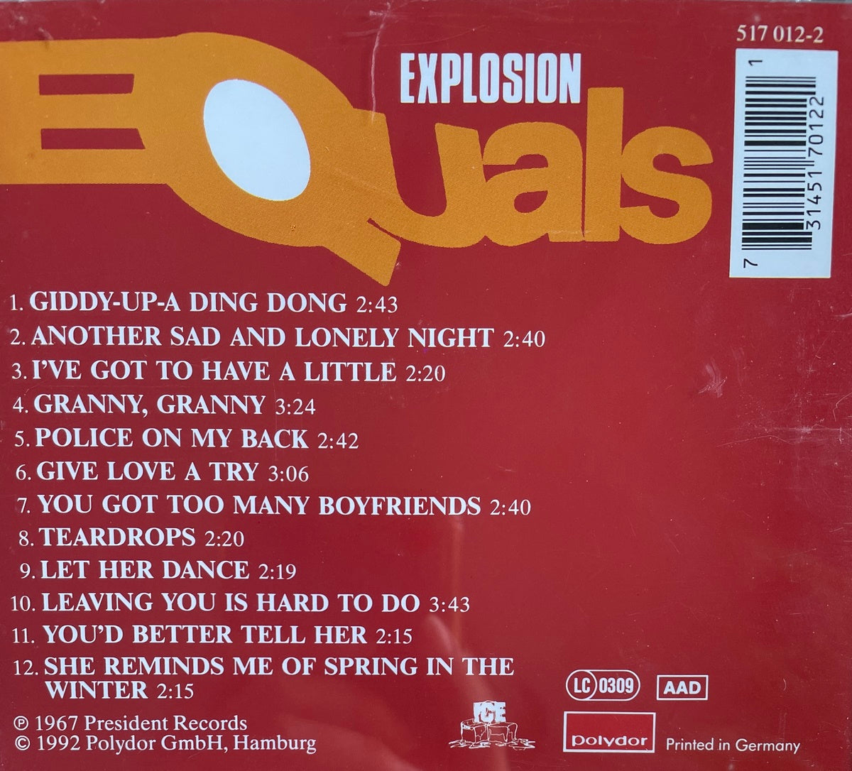 CD - Equals - Explosion