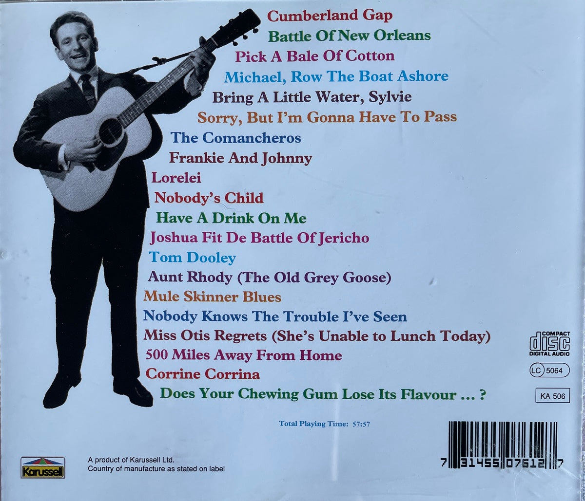 CD - Lonnie Donegan - Favourite Flavours