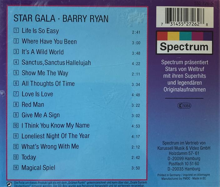 CD - Barry Rayn - Love Is Love