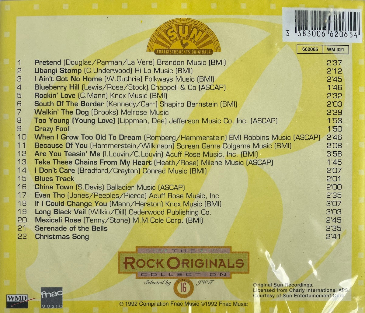 CD - Carl Mann - Ubangi Stomp Vol. 2 - Collection Rock Originals No. 16