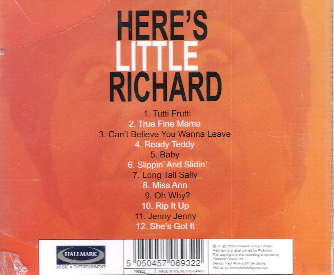 CD - Little Richard - Here's Little Richard