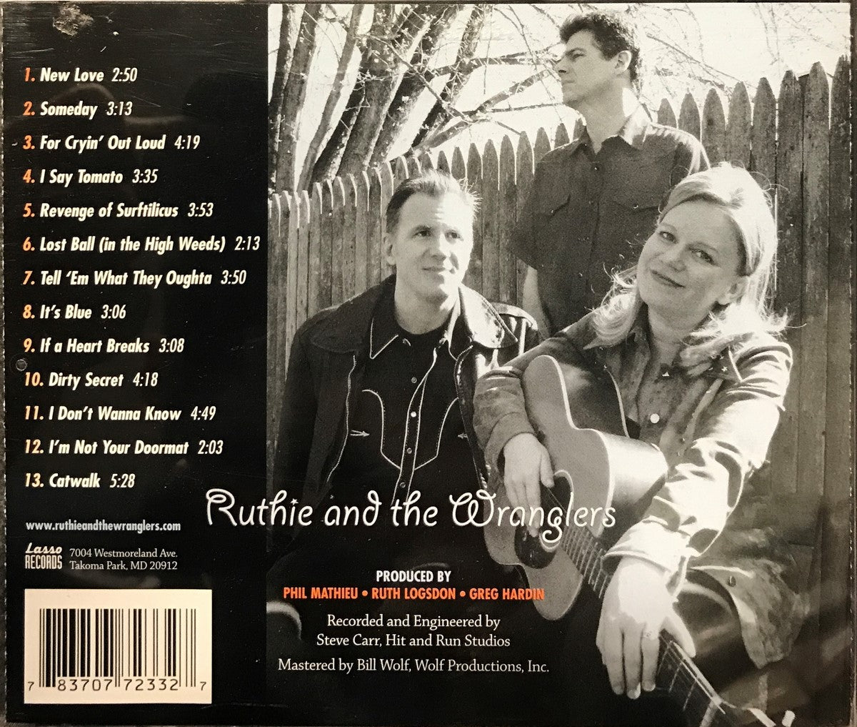 CD - Ruthie & The Wranglers - Someday